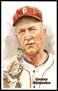 Grover Cleveland Alexander 1980 Hall of Fame Card