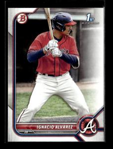 Ignacio Alvarez 2022 Bowman Draft Card Set