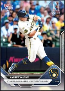 Andrew Vaughn - 2025 Topps NOW® Card 485