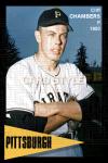 Cliff Chambers 1950 Pittsburgh Pirates Colorized Print