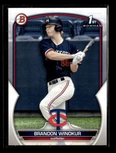 2023 Bowman Draft Brandon Winokur Twins Card Lot