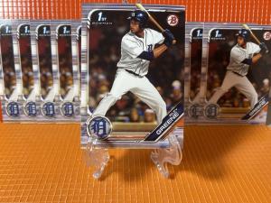 Riley Greene 2019 Bowman Draft RC Detroit Tigers