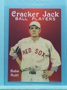 Babe Ruth Cracker Jack Baseball Card