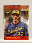 2023 Topps Chrome Christian Yelich #64-6 Card