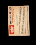 1960 Fleer Kenesaw M. Landis Baseball Card