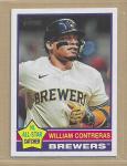 2025 Topps Heritage Milwaukee Brewers Team Set (10)