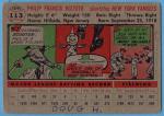 1956 Topps Phil Rizzuto New York Yankees Card