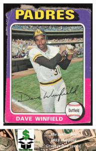 1975 Topps Dave Winfield #61 San Diego Padres
