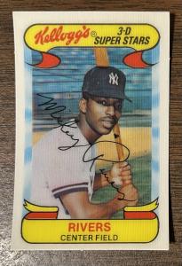 Mickey Rivers 1978 Kellogg's Baseball Card #17