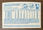Mickey Rivers 1978 Kellogg's Baseball Card #17