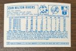 Mickey Rivers 1978 Kellogg's Baseball Card #17