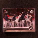 2021 Atlanta Braves Topps Now Error Card