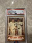 1962 Topps Willie Mays Mickey Mantle Card #18
