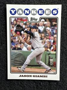 Jason Giambi 2008 Topps Baseball Card #409
