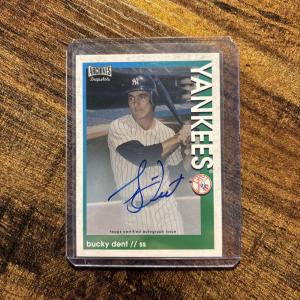 2022 Topps Archives Bucky Dent Autograph Card