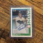2022 Topps Archives Bucky Dent Autograph Card