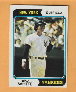 Roy White 1974 Topps #135 New York Yankees Card