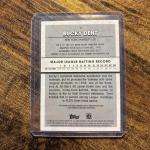 2022 Topps Archives Bucky Dent Autograph Card