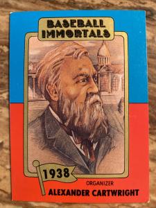 1980 Topps #15 Alexander Cartwright Baseball Card