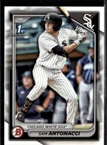 2024 Bowman Draft Sam Antonacci White Sox 5 Card Lot