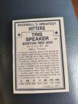 Tris Speaker 1982 TCMA Baseball’s Greatest Hitters Card