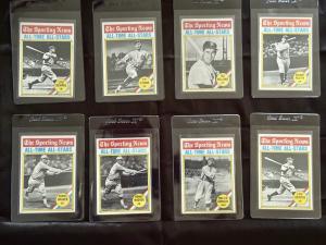 Rare Topps 1976 All-Time All-Stars Baseball Cards