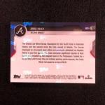 2021 Atlanta Braves Topps Now Error Card