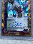 2025 Topps Chrome Sapphire Thomas Saggese Autograph /50