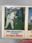 1975 Hostess Panel Cards Andy Messersmith Robin Yount Al Oliver
