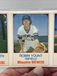 1975 Hostess Panel Cards Andy Messersmith Robin Yount Al Oliver