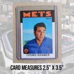 Kramer and Newman Baseball Card Parody Art