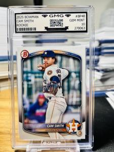 2025 Bowman Cam Smith Rookie Card Gem Mint