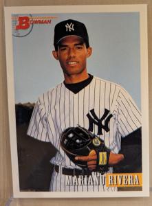 1993 Bowman Mariano Rivera Rookie Card Yankees