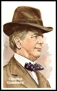 Charles Comiskey 1980 Hall of Fame Card #20