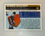 1996 Topps Chrome Bernie Williams Refractor Card