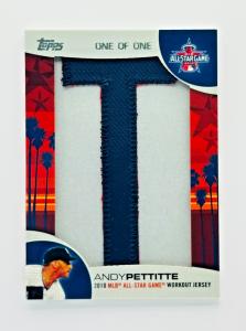Andy Pettitte 2011 Topps All-Star Game 1/1 Patch