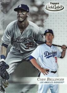 2017 Topps Gold Label Cody Bellinger RC Card