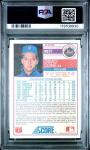 1988 Score David Cone #49 Sports Card