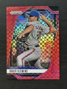 2025 Prizm Roger Clemens Red Power /99 Card
