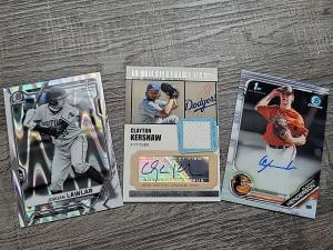 MLB 10 Card Baseball Hot Pack with Autos