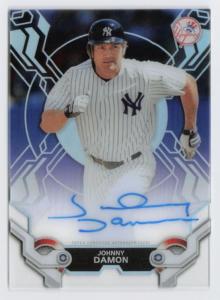 2019 Johnny Damon Topps High Tek Autograph Yankees