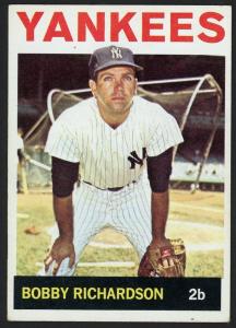 1964 Topps Bobby Richardson Yankees Baseball Card