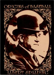 1994 Origins of Baseball #62 A.G. Spalding Card