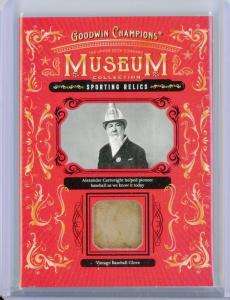 2025 UD Goodwin Champions Alexander Cartwright Glove SSP