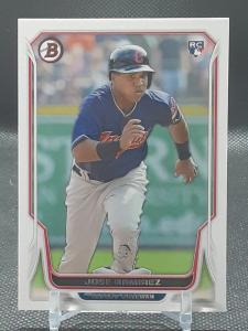 Jose Ramirez 2014 Bowman Rookie Card