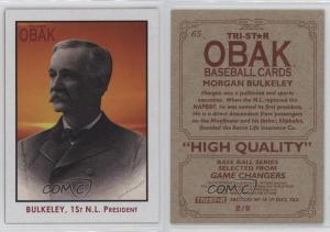 2010 TRISTAR Obak Red Morgan Bulkeley #65 HOF