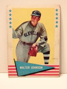 1961 Fleer Walter Johnson Baseball Card #49