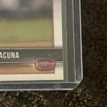 2018 Ronald Acuna Jr. Bowman Prospects Rookie Card