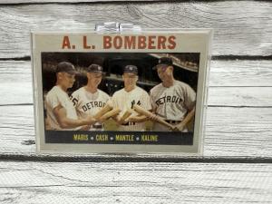 1964 Topps AL Bombers #331 Mickey Mantle & Roger Maris
