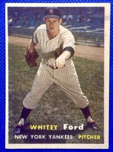 1957 Topps Whitey Ford #25 Baseball Card